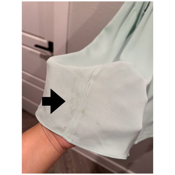 TORRID Mint Round Neck Sleeveless Blouse - Picture 6 of 6